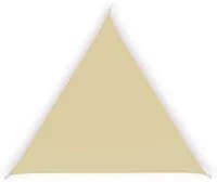 Tenda a Vela Ombreggiante Triangolare 3,6x3,6x3,6m in Poliestere Beige