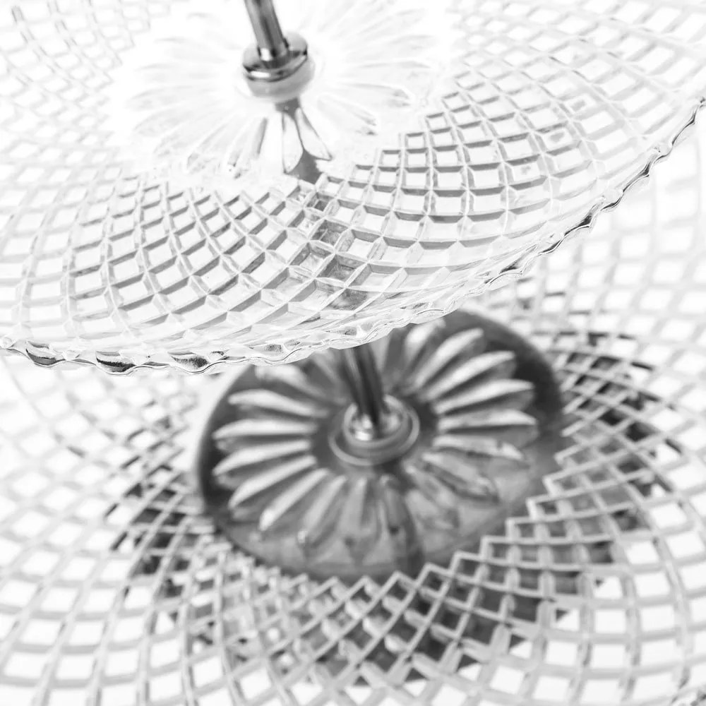 Alzatina in vetro Harlequin – Casa Selección