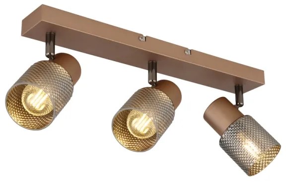 Globo 54314-3 - Faretto SATELLA 3xE14/40W/230V