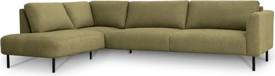 Divano angolare color senape (con penisola a sinistra) Hero – Scandic