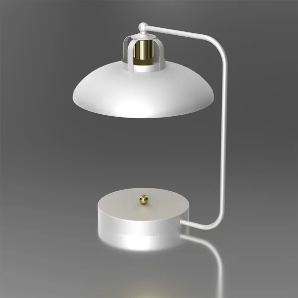 Brilagi - LED Lampada da tavolo FLAMENGO 1xE27/60W/230V bianco