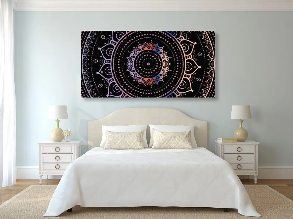 Stampa su tela – Mandala dorata
