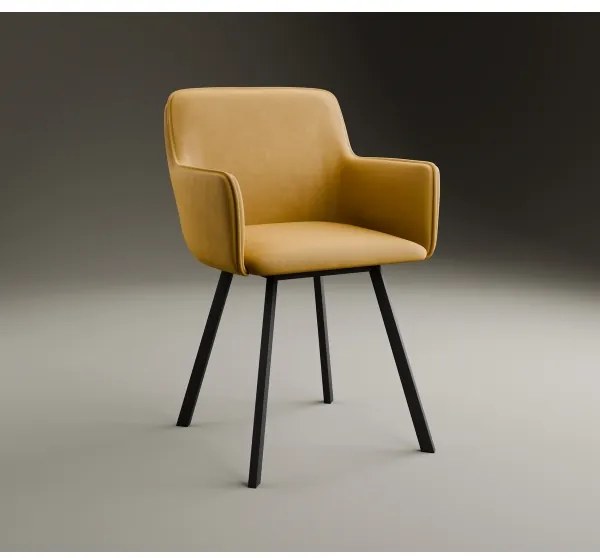 Sedia da pranzo AMELIA arancione