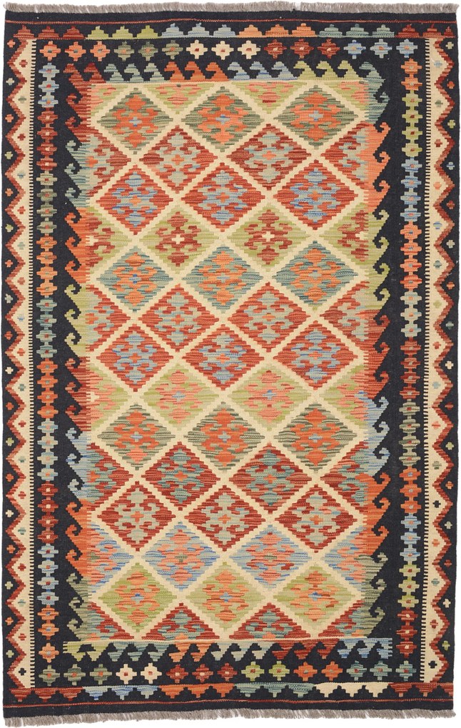Kilim Tappeto orientale 190 x 120 (Afghanistan) Tessuto A Mano