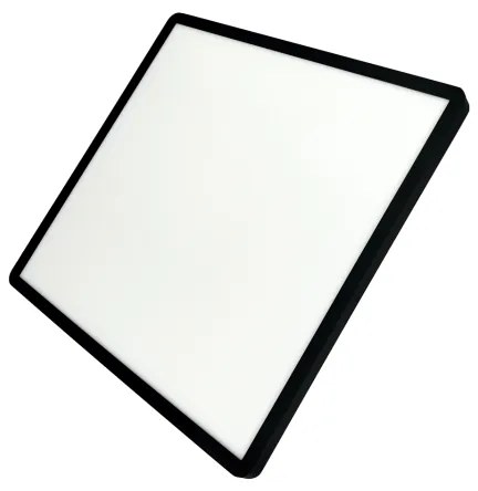 Plafoniera LED/40W/230V 3000/4000/6500K 50x50 cm nera