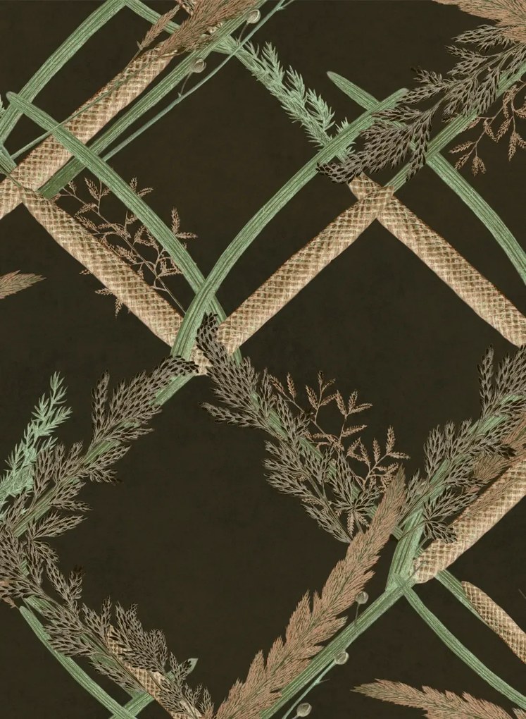 Mindthegap Carta da parati Ornamental Reed - WP30163