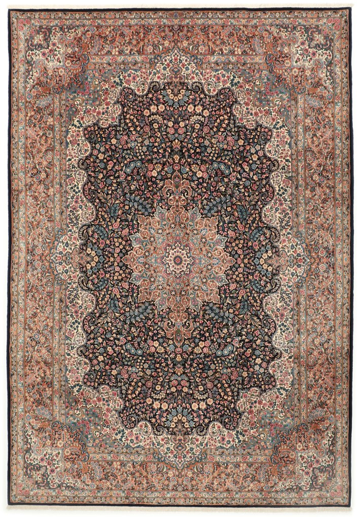Kerman Tappeto persiano 250x360 (Iran) Annodato A Mano