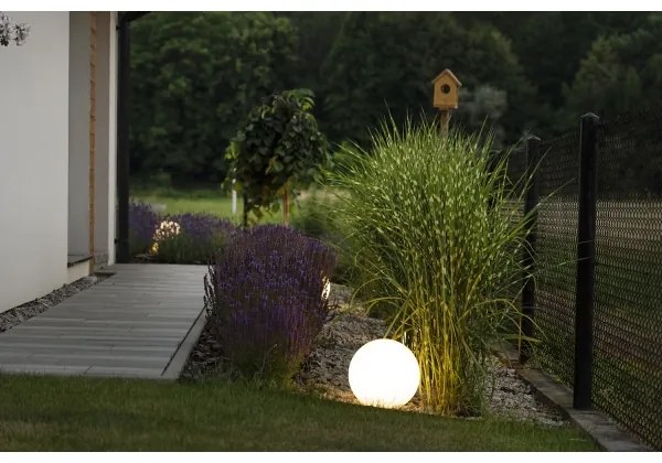 Kanlux 36593 - Lampada esterna STONO 1xE27/25W/230V Ø 58,5 cm IP65