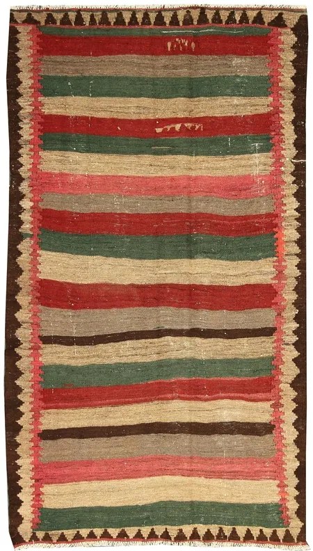 Kilim Tappeto persiano 240 x 140 (Iran) Tessuto A Mano