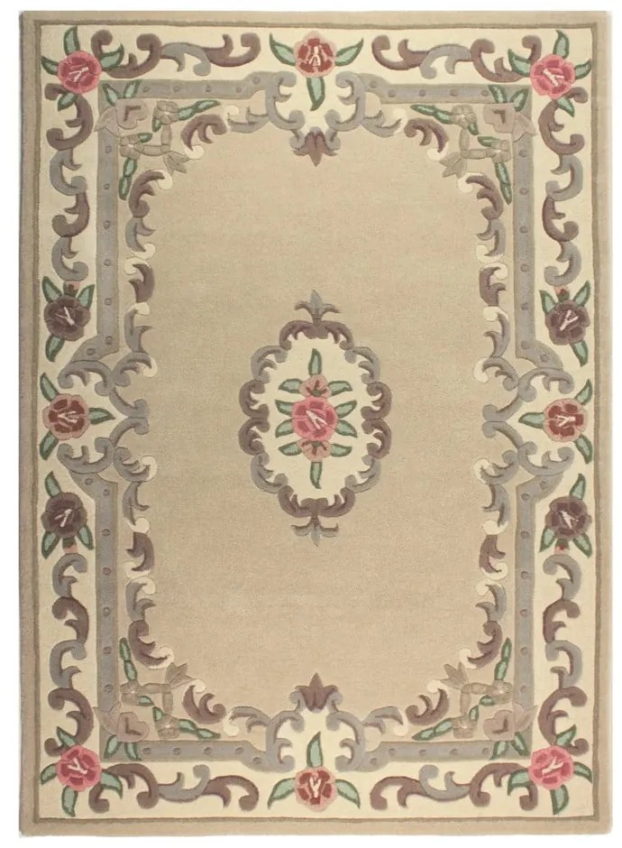 Tappeto in lana marrone 150x240 cm Aubusson - Flair Rugs