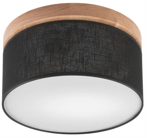 Brilagi - LED Plafoniera BELLADONNA 1xE27/15W/230V nero/quercia