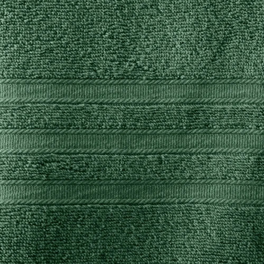 Asciugamano tipo terry verde scuro in cotone 90x140 cm Zero Twist – Catherine Lansfield