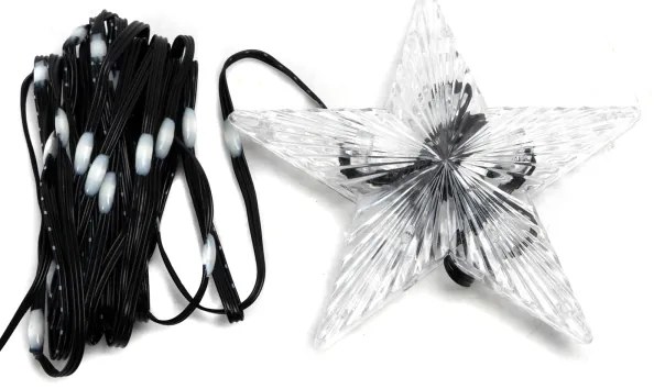 Aigostar - LED RGBICW Catena luminosa natalizia per esterni 50xLED/10W/230V 5m IP44 + telecomando