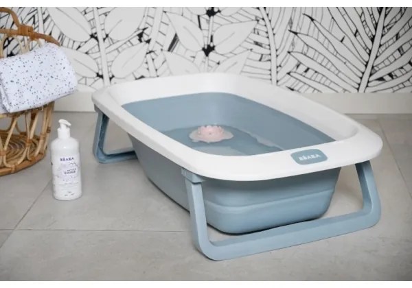 Beaba - Bagnetto pieghevole per bambini blu