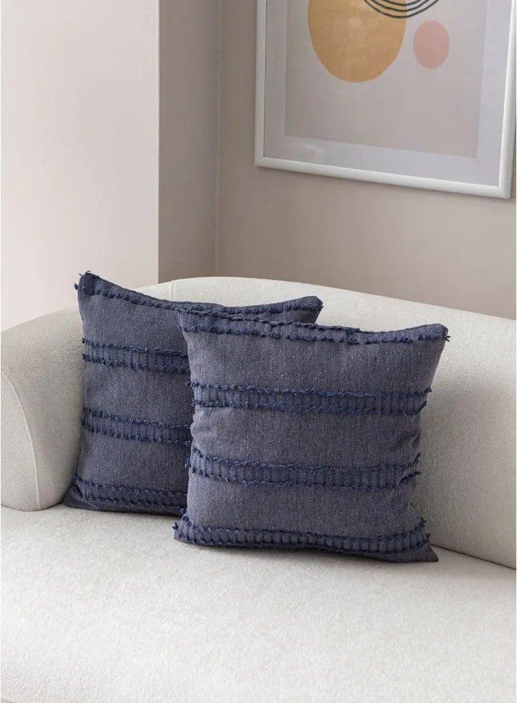 Federe decorative in set 2 pz 43x43 cm Tuffet – Mioli Decor