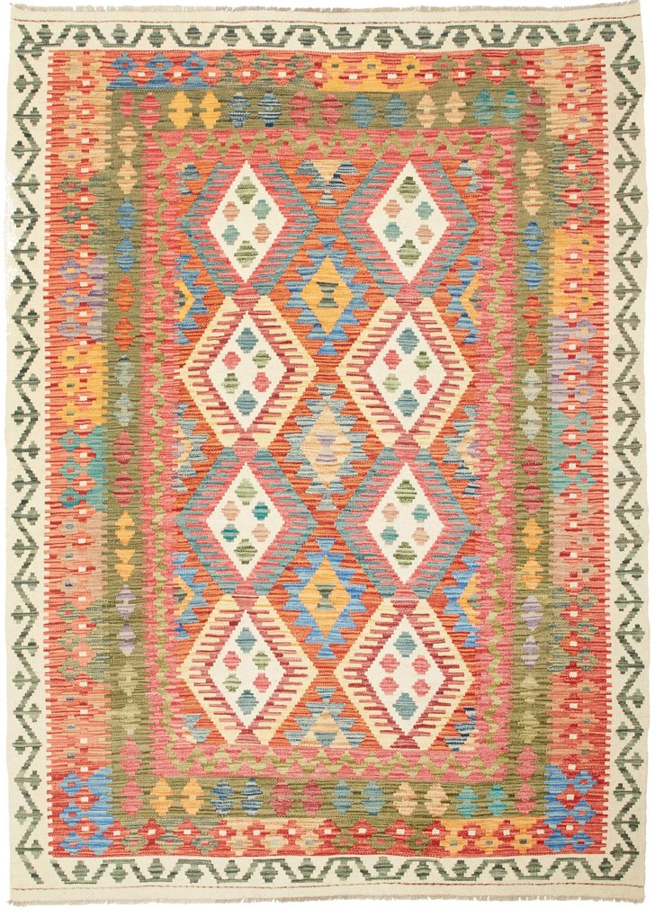 Kilim Tappeto 170 x 240 (Pakistan) Tessuto A Mano