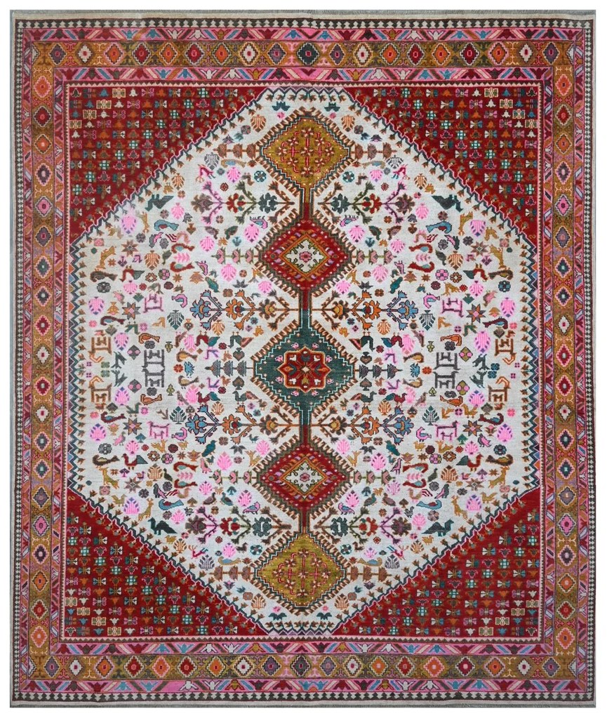 Kazak Tappeto 300x250 (Pakistan) Annodato A Mano