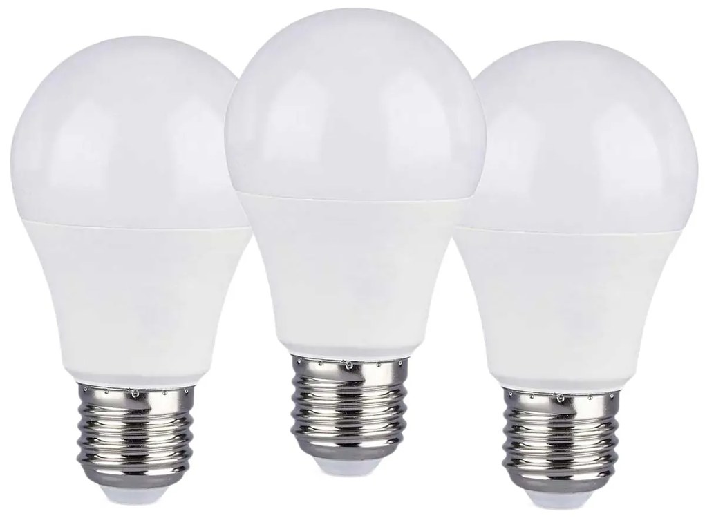 3 PZ Lampada Led E27 A60 11W Bianco Neutro 4000K Bulbo Sfera 1055 Lumen SKU-217353