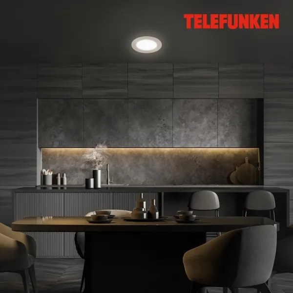 Telefunken 309302TF - LED RGBW Lampada dimmerabile LED/6W/230V IP23 Wi-Fi Tuya