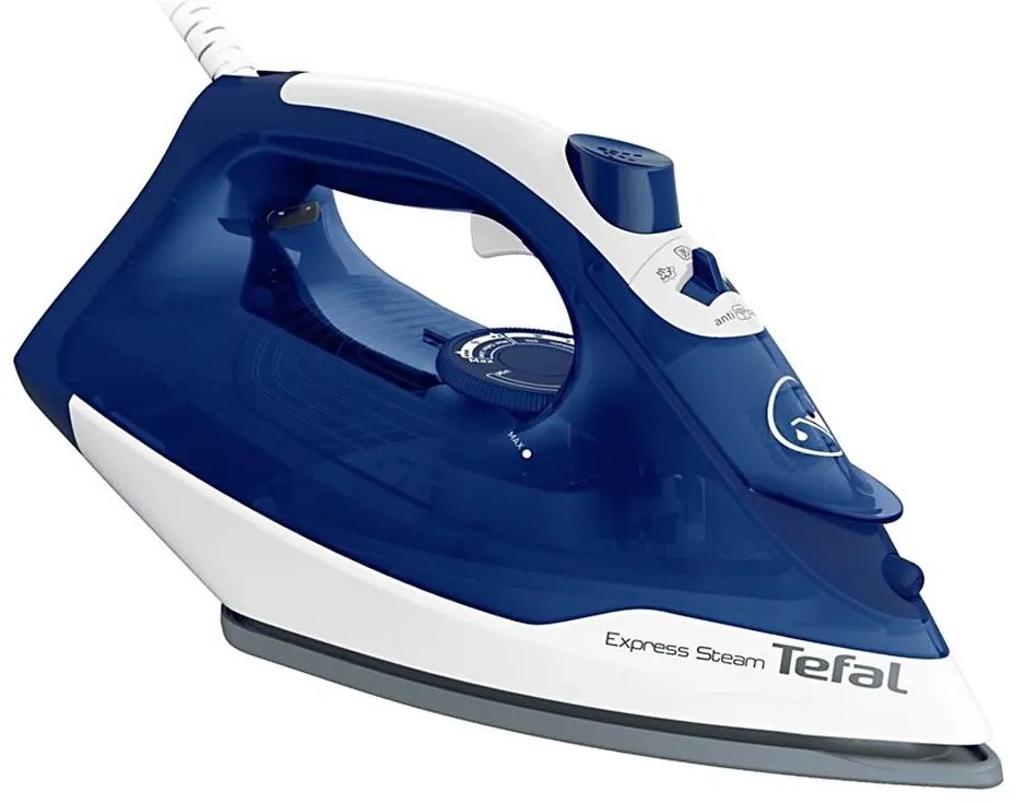 Tefal - Ferro a vapore EXPRESS STEAM 2400W/230V blu