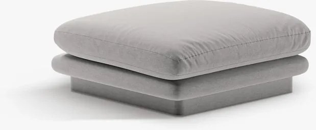 Pouf Torino in tessuto - L80 cm