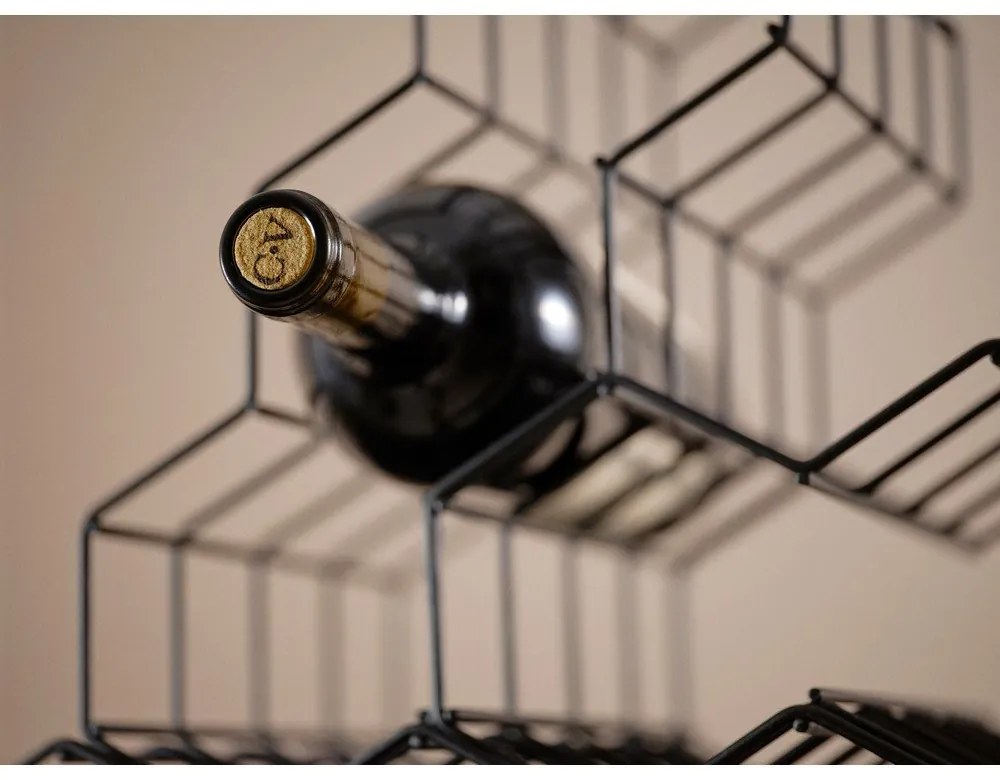 Portabottiglie in metallo numero di bottiglie 5 Rocks - Zone