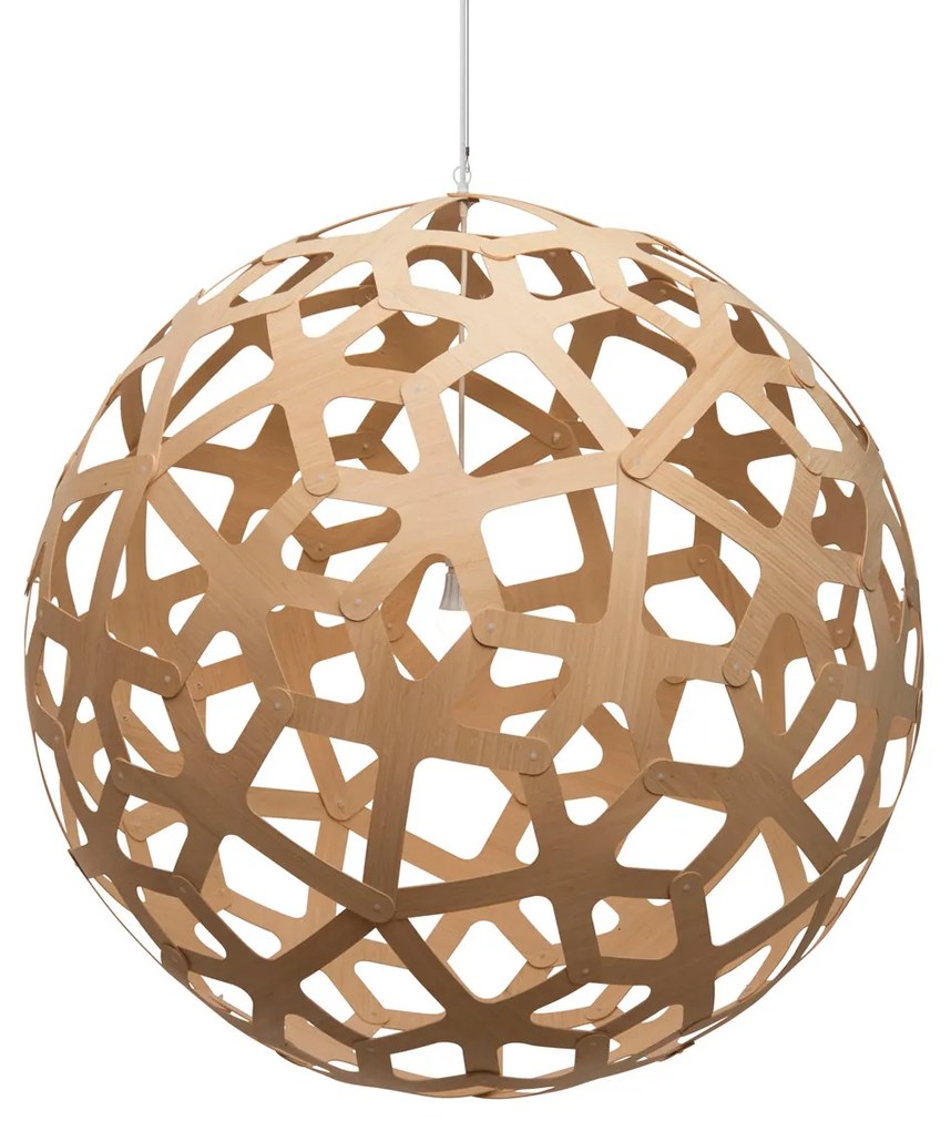 David Trubridge - Coral Lampada a Sospensione Ø100 Bamboo David Trubridge