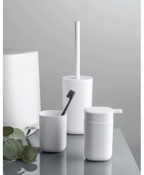 WENKO 24829100 - Dispenser di sapone DAVOS 350 ml bianco