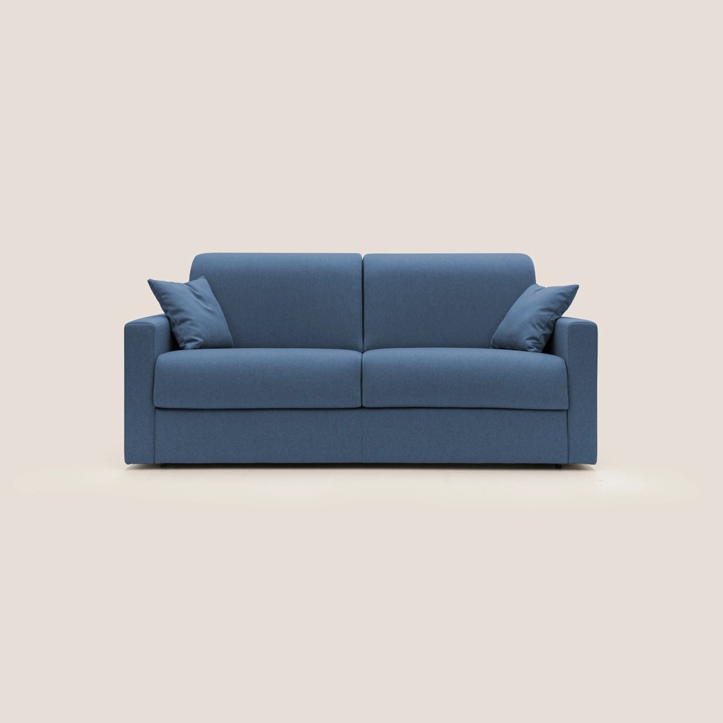Chris Divano letto matrimoniale in tessuto impermeabile T13 blu