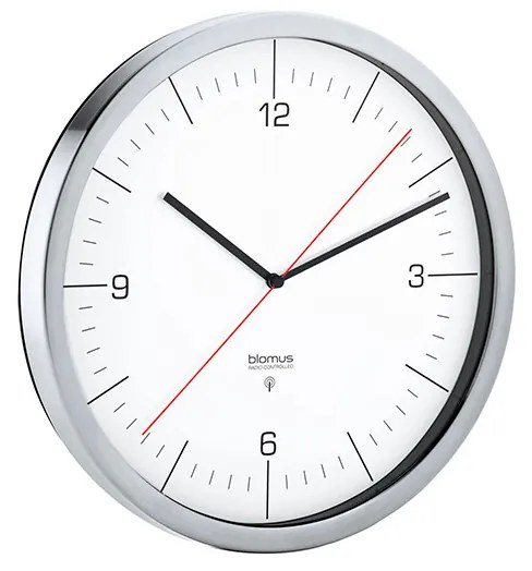 Blomus - Crono Radio Controlled Clock Ø25 White Blomus