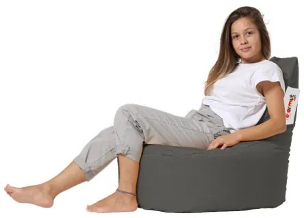 Pouf 70x70 cm grigio