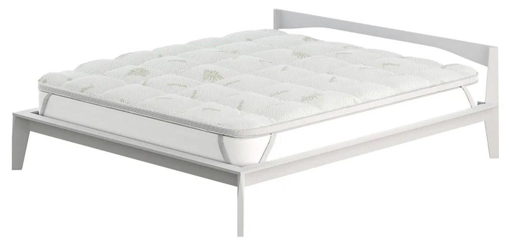 Topper matrimoniale trattamento Aloe 160x195 cm Wellness Datex