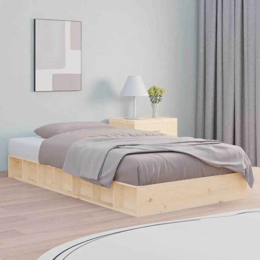 Giroletto 90x200 Cm İn Legno Massello /