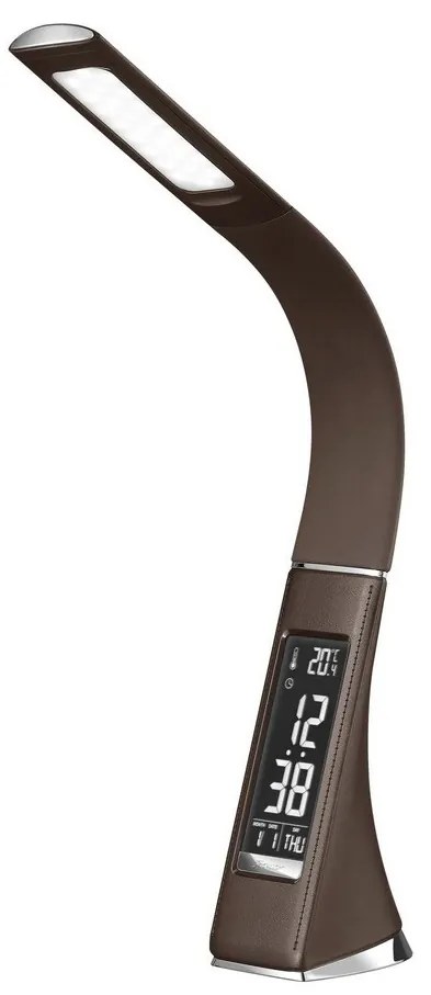 Immax 08948L - Lampada da tavolo LED dimmerabile con display LEATHER LED/7W/230V