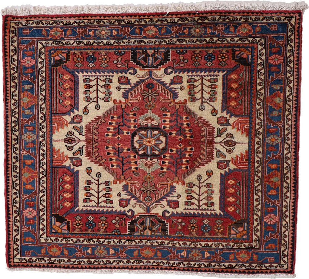 Balochi Tappeto 140 x 120 (Iran) Annodato A Mano
