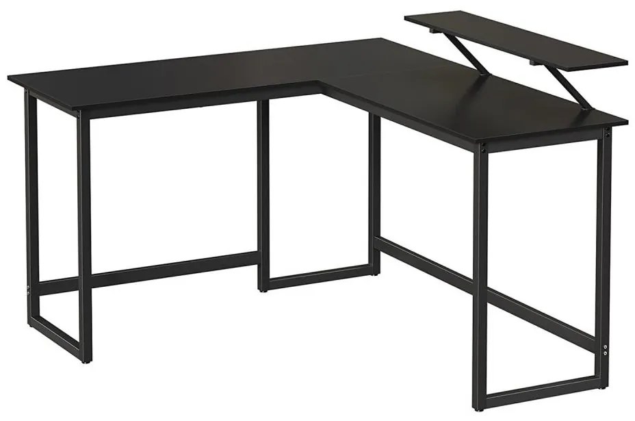 Scrivania angolare SOLEA nera