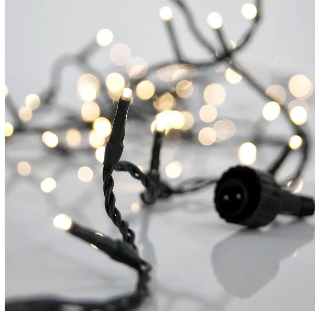 LED Catena luminosa natalizia da esterno SNAKE 800 LED 19,1 m IP44 bianco caldo