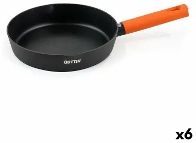 Padella Quttin Gastro Nero Arancio 37,5 x 23 x 5 cm (6 Unità)