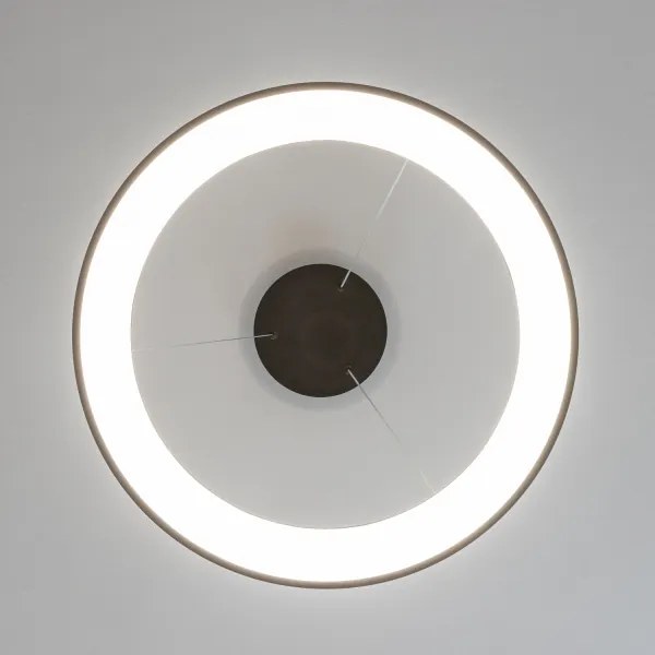 Brilagi - Lampadario LED dimmerabile a cavo FALCON II LED/99W/230V diam. 60 cm nero + telecomando