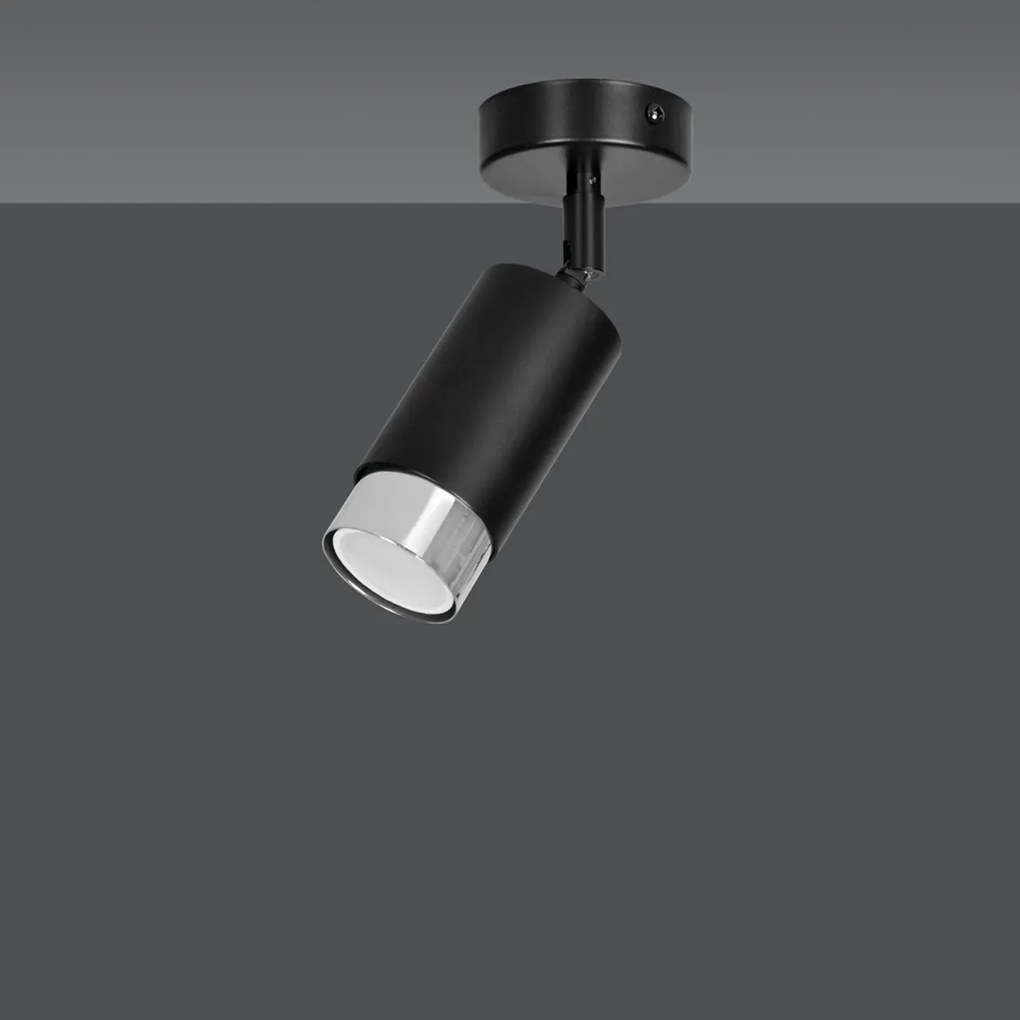 Lampada da soffitto e parete in Acciaio HIRO GU10