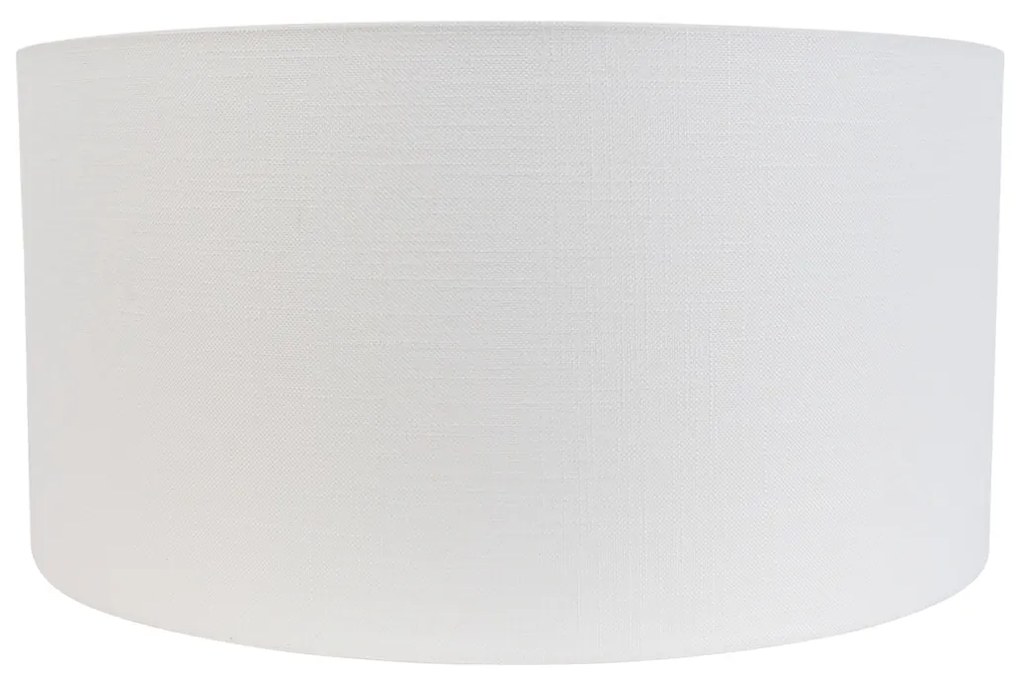 Paralume in tessuto bianco 50/50/25