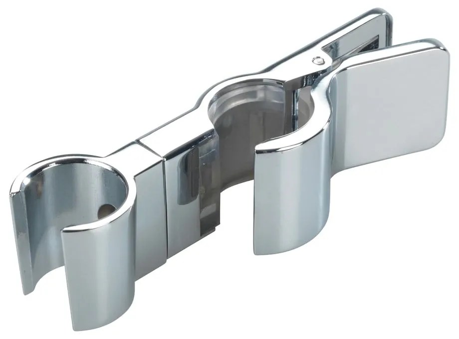 Supporto per soffione doccia in acciaio inox in argento lucido - Wenko