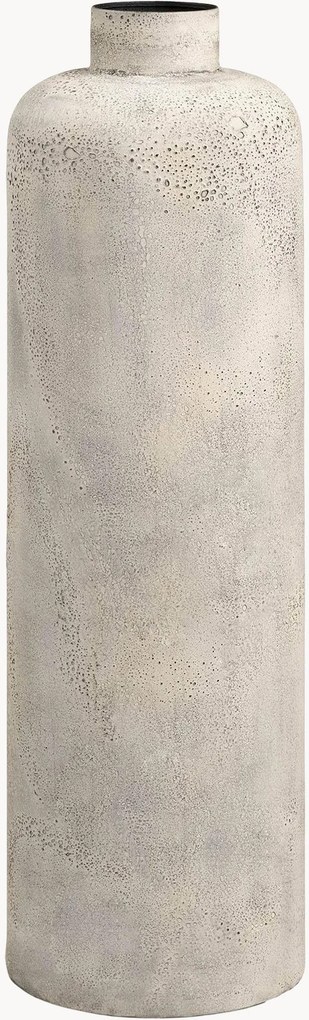 Vaso da terra in metallo fatto a mano Hou, alt. 61 cm
