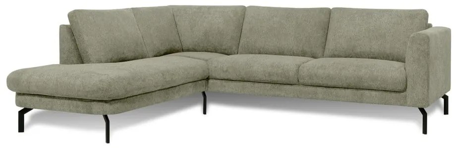 Divano angolare verde chiaro (angolo sinistro) Gomero - Scandic