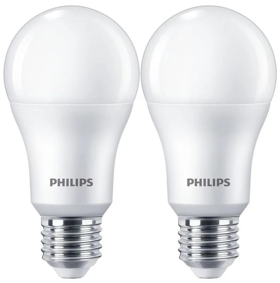 SET 2x Lampadina LED Philips A67 E27/13W/230V 4000K