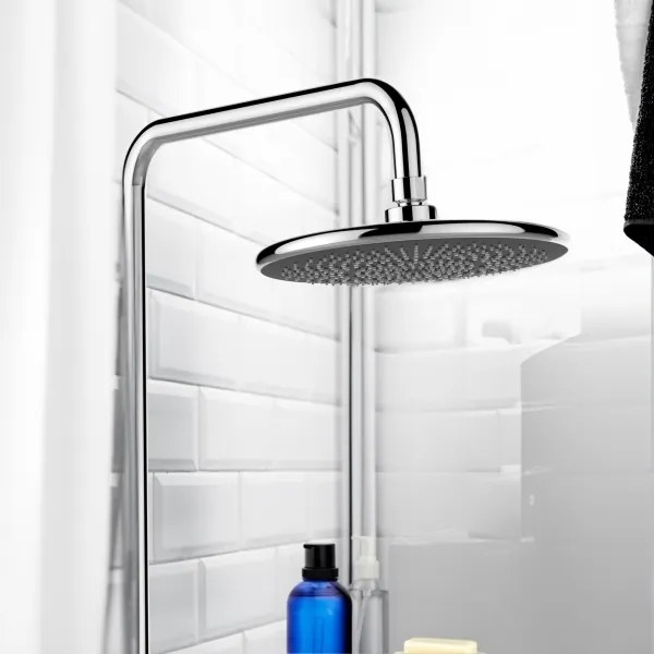 WENKO 23998100 - Soffione doccia WATERSAVING SYSTEM 22,5x22,5 cm cromo lucido