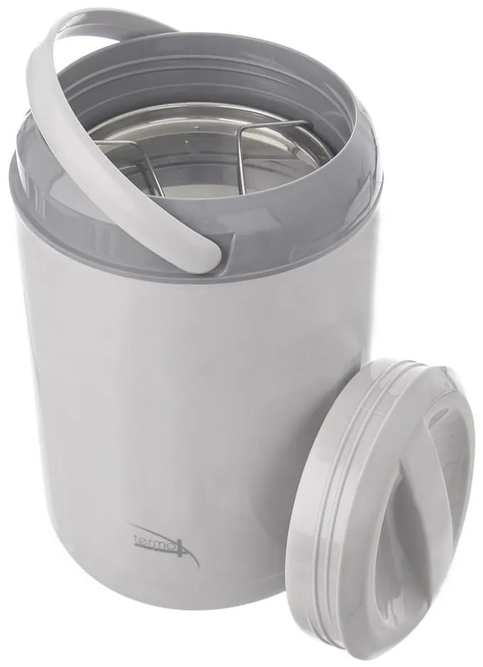 Portavivande Termo grigio a 4 livelli - Orion