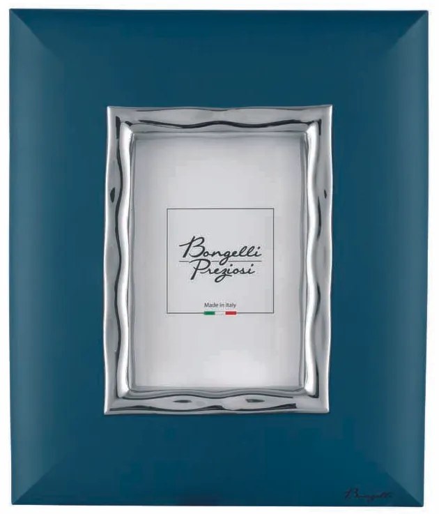 Bongelli preziosi portafoto elegante collezione Miami int. 13 x 18 BLU