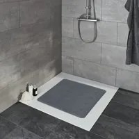 Kleine Wolke Tappetino di Sicurezza da Bagno Arosa 55x55 cm Antracite 442342