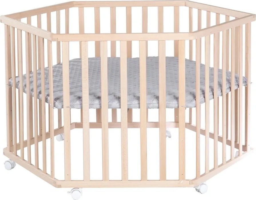 Box in legno di faggio colore naturale 119x104 cm - Roba